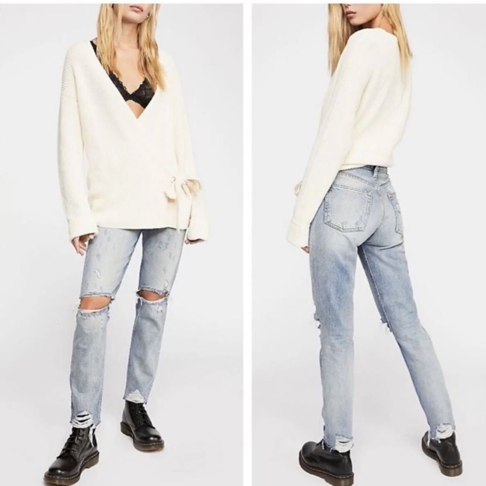 Boyish Billy Some Like It Hot Distressed Jeans